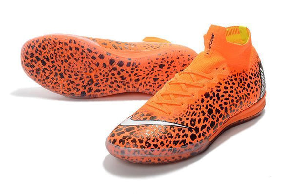 Nike Mercurial Superfly KJ VI Elite IC Orange Black - SocSports