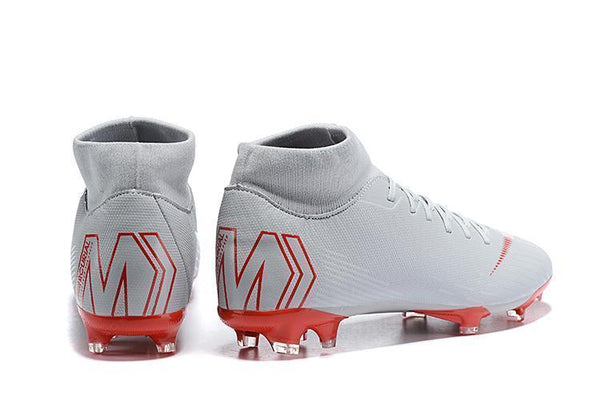 NIKE Mercurial Superfly VI 360 Elite FG Grey Red - SocSports