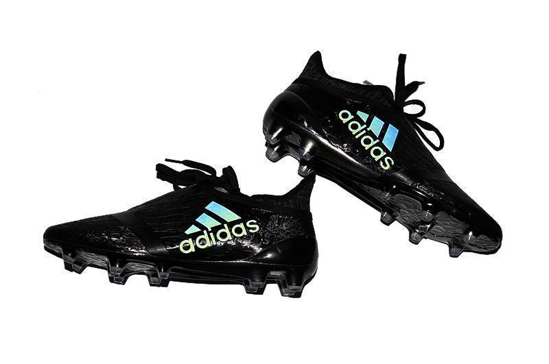 Adidas X 16+ Purechaos FG/AG Soccer Cleats All Black - SocSports