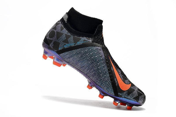 Nike Phantom Vision Elite DF FG Black Orange - SocSports