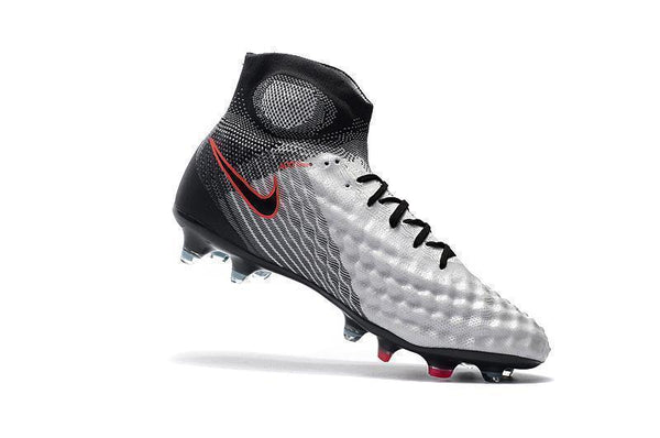 Nike Magista obra II FG White Black Red - SocSports