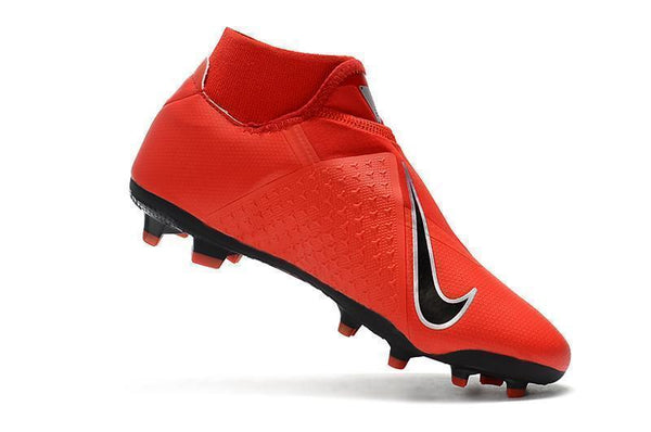 Nike Phantom Vision Elite DF FG Soccer Cleats Orange Black - SocSports