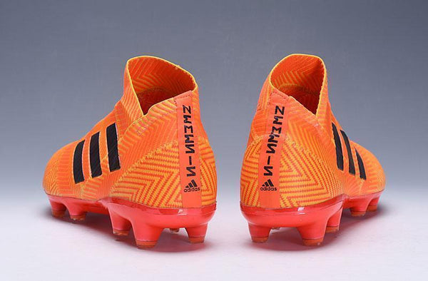 adidas Nemeziz 18+ FG Orange Black - SocSports