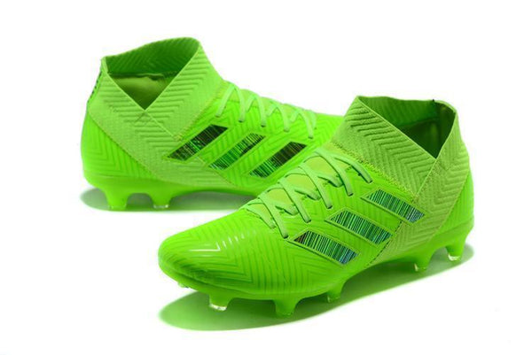 adidas Nemeziz 18.1 FG Green Black - SocSports