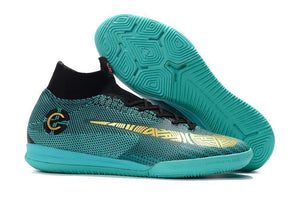 Nike Mercurial SuperflyX VI Elite CR7 IC Soccer Cleats Clear Jade - SocSports