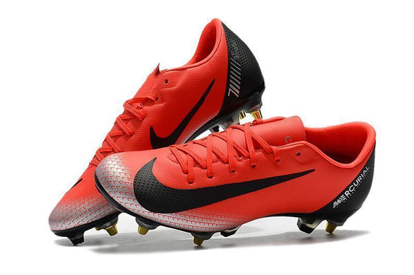 Nike Mercurial Vapor XII PRO SG Red Black - SocSports