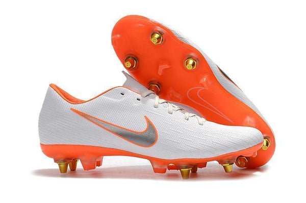 Nike Mercurial Vapor XII PRO SG White Orange - SocSports