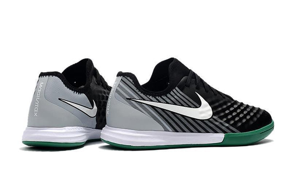 Nike MagistaX Finale II IC Soccer Shoes Green Black White - SocSports