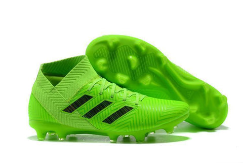 adidas Nemeziz 18.1 FG Green Black - SocSports