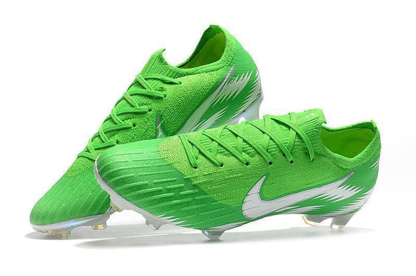 NIKE Mercurial Superfly VI 360 Elite FG Green White Low Cut - SocSports