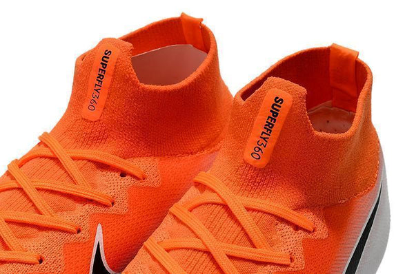 NIKE Mercurial Superfly VI 360 Elite FG Silver Orange - SocSports