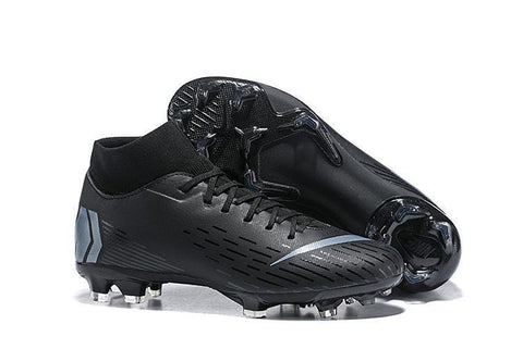 NIKE Mercurial Superfly VI 360 Elite FG Black Grey - SocSports