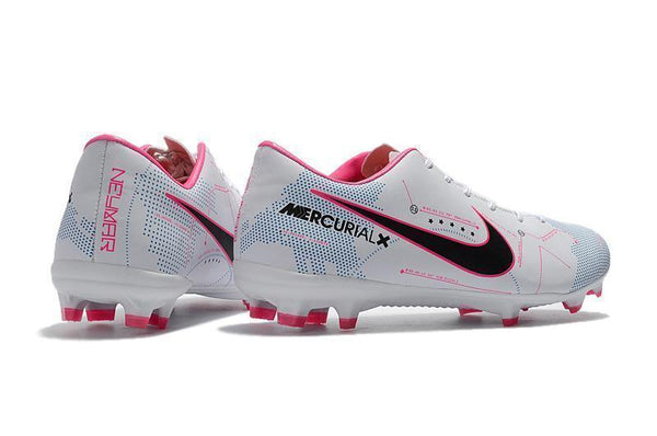 Nike Mercurial Vapor X Neymer FG Soccer Cleats White Pink Black - SocSports