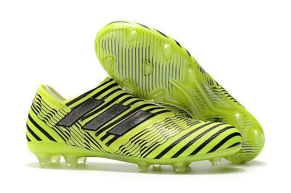 New Adidas Nemeziz FG Agility TPU Soccer Cleats Shoes Yellow Black