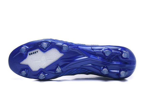 Adidas Predator 18+ FG Soccer Cleats Royal Blue White - SocSports