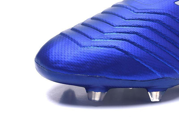 Adidas Predator 18+ FG Soccer Cleats Royal Blue White - SocSports