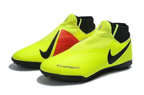 Nike Phantom Vision Elite TF Nike Turf Green Orange Black - SocSports