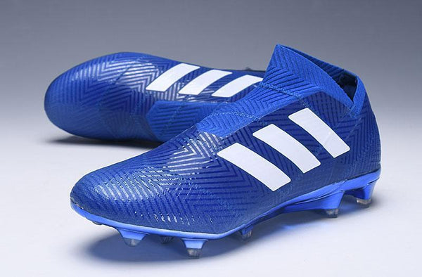 adidas Nemeziz 18+ FG Blue White - SocSports