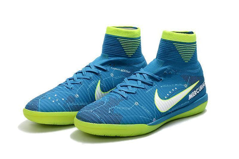 Nike MercurialX Proximo II DF Neymar IC Blue Orbit White Armory Navy - SocSports