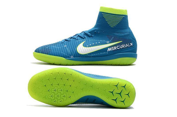 Nike MercurialX Proximo II DF Neymar IC Blue Orbit White Armory Navy - SocSports