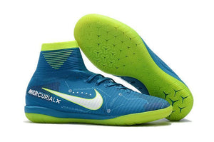 Nike MercurialX Proximo II DF Neymar IC Blue Orbit White Armory Navy - SocSports