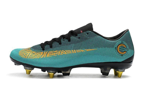 Nike Mercurial Vapor XII PRO SG Blue Gold - SocSports