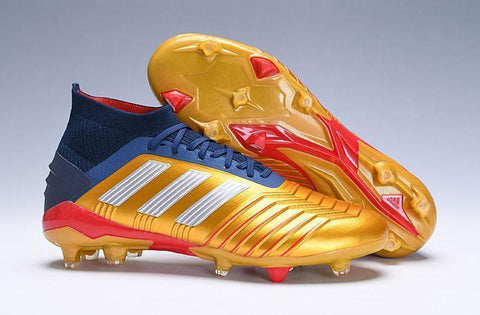 Adidas Predator 19.1 FG Orange Blue - SocSports
