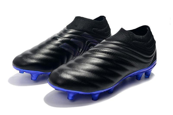 Adidas Copa 19+ FG Black Blue Studs - SocSports