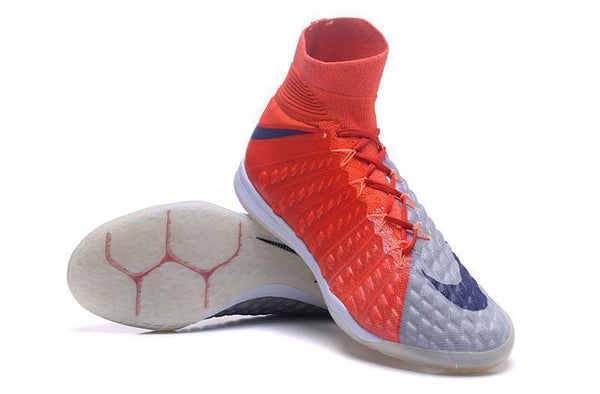 Nike HypervenomX Proximo II DF IC HP30029 Red/Grey/Dark Blue - SocSports