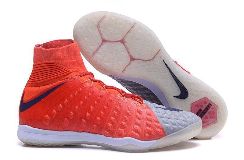 Nike HypervenomX Proximo II DF IC HP30029 Red/Grey/Dark Blue - SocSports