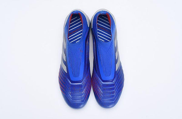 Adidas Predator 19.1 FG Blue Red Without Laces - SocSports