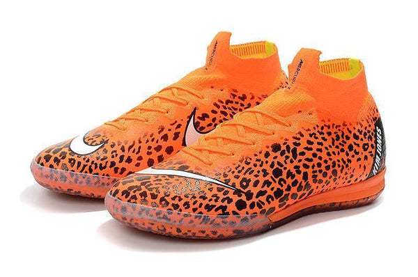 Nike Mercurial Superfly KJ VI Elite IC Orange Black - SocSports