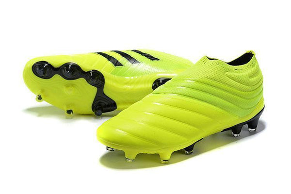 Adidas Copa 19+ FG Light Green Black - SocSports