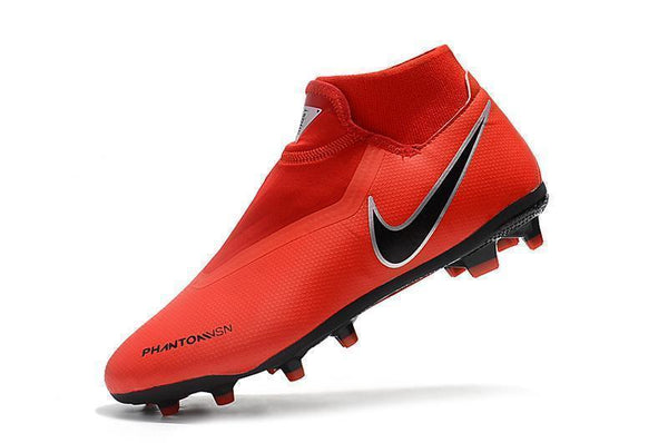 Nike Phantom Vision Elite DF FG Soccer Cleats Orange Black - SocSports