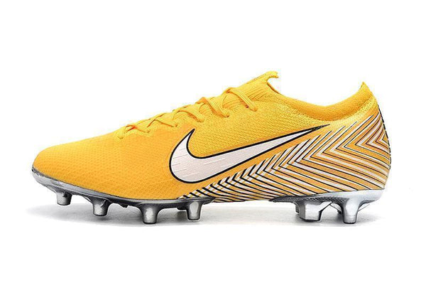 NIKE Mercurial Vapor XII Elite AG Yellow white - SocSports