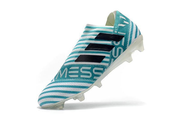 New Adidas Nemeziz FG Agility TPU Soccer Cleats Shoes Blue White