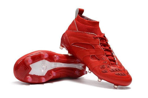Adidas Predator Accelerator FG David Beckham Capsule Collection Red - SocSports