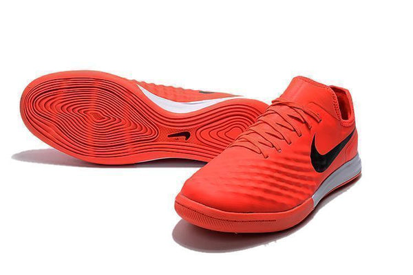 Nike MagistaX Finale II IC Soccer Shoes Max Orange Black Total Crimson - SocSports