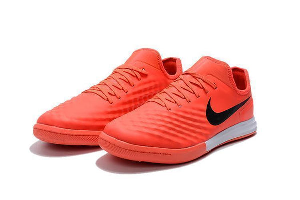 Nike MagistaX Finale II IC Soccer Shoes Max Orange Black Total Crimson - SocSports