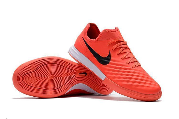 Nike MagistaX Finale II IC Soccer Shoes Max Orange Black Total Crimson - SocSports