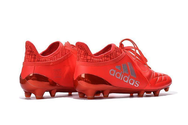 Adidas X 16+ Purechaos FG Soccer Cleats Ground Red Silver - SocSports