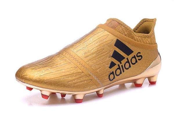 Adidas X 16+ Purechaos FG/AG Soccer Cleats Golden - SocSports