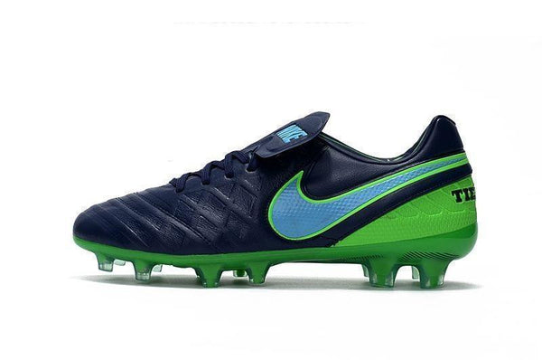 Nike Tiempo Legend VI FG Soccer Cleats Coastal Blue Green - SocSports