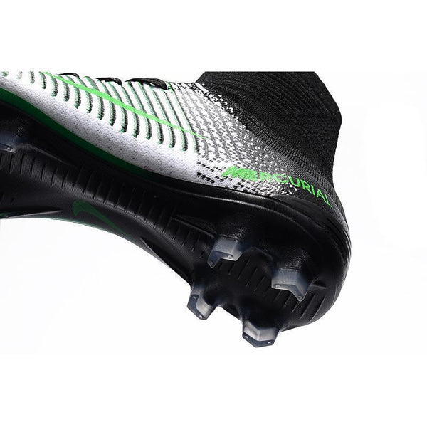 Nike Mercurial Superfly V FG Soccer Cleats Green White Black - SocSports