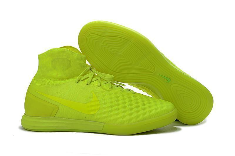 Nike MagistaX Proximo II IC Soccer Shoes Volt BarelyVolt ElectricGreen - SocSports