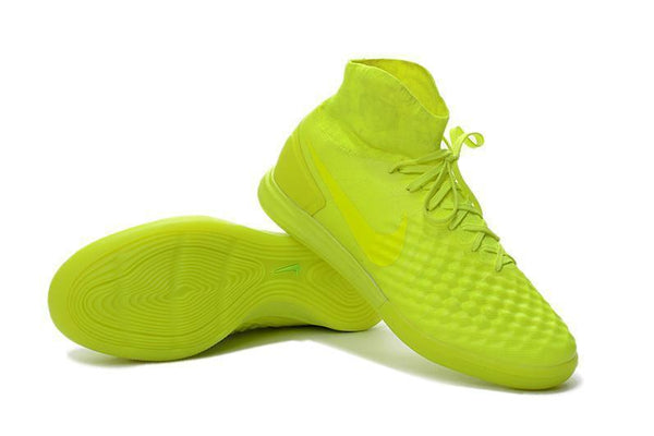 Nike MagistaX Proximo II IC Soccer Shoes Volt BarelyVolt ElectricGreen - SocSports