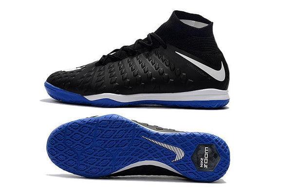 Nike HypervenomX Proximo II DF IC HP30039 Black/White/Game Royal - SocSports