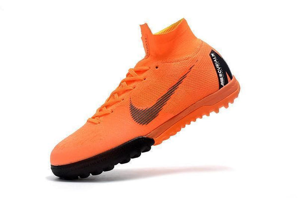 Nike MercurialX Superfly 360 Elite Turf Soccer Cleats Orange Black - SocSports