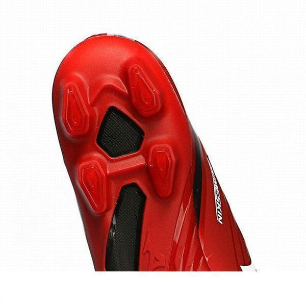 Mizuno Basara 001 FG Soccer Cleats Red Black White - SocSports