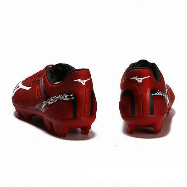 Mizuno Basara 001 FG Soccer Cleats Red Black White - SocSports